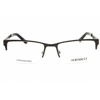 Adensco Men's Eyeglasses - Dark Ruthenium Metal Rectangular Frame | Ad 115 0R80 00 ,