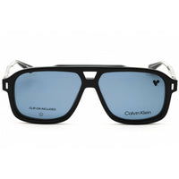 Calvin Klein Men's Sunglasses - Dark Grey Acetate Full Rim Frame | CK24549MAG-SET 021 ,