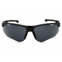 Carrera Men's Sunglasses - Black Plastic Wraparound Half Rim | CARDUC 044/S 0807 IR ,