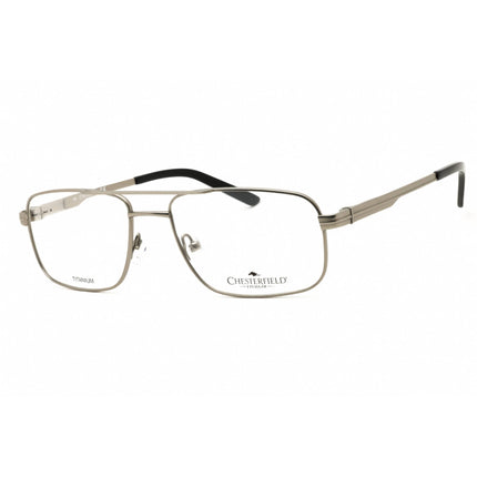 Chesterfield Men's Eyeglasses - Gunmetal Titanium Rectangular Frame | 866/T 01J1 00 ,