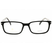 David Beckham Men's Eyeglasses - Black Acetate Rectangular Full Rim | DB 1065 0807 00 ,