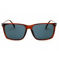 David Beckham Men's Sunglasses - Brown Horn Plastic Rectangular | DB 1145/G/S 0EX4 KU ,