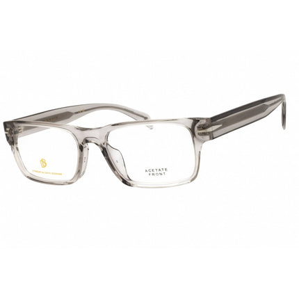 David Beckham Men's Eyeglasses - Grey Acetate Rectangular Frame | DB 1170/F 0KB7 00 ,