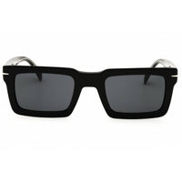 David Beckham Men's Sunglasses - Black Acetate Rectangular Frame | DB 7126/S 0807 IR ,