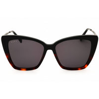 DIFF Eyewear Women's Sunglasses - Black/Tortoise Acetate Cat Eye Frame | SDFBCK2 0BTO ,