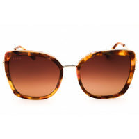 DIFF Eyewear Women's Sunglasses - Lotus Tortoise Metal Cat Eye Frame | SDFCLRS 570GOL ,