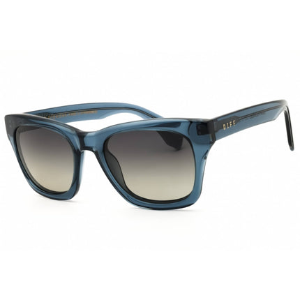 DIFF Eyewear Women's Sunglasses - Night Sky Acetate Rectangular Frame | SDFDEAN SKYP ,