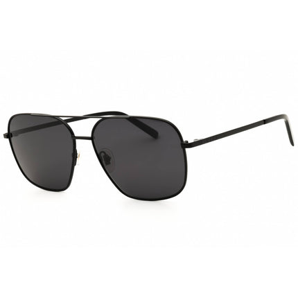 DIFF Eyewear Unisex Sunglasses - Black Metal Rectangular Full Rim Frame | SDFJONA BLAP ,