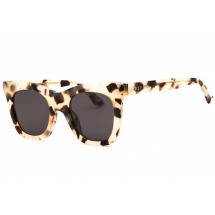 DIFF Eyewear Women's Sunglasses - Cream Tortoise Acetate Full Rim Frame | SDFKAIA 0CRM ,
