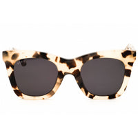 DIFF Eyewear Women's Sunglasses - Cream Tortoise Acetate Full Rim Frame | SDFKAIA 0CRM ,