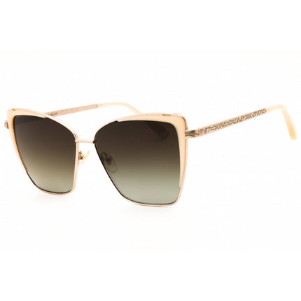 DIFF Eyewear Women's Sunglasses - Gold Metal Cat Eye Full Rim Frame | SDFLEA CBZP ,
