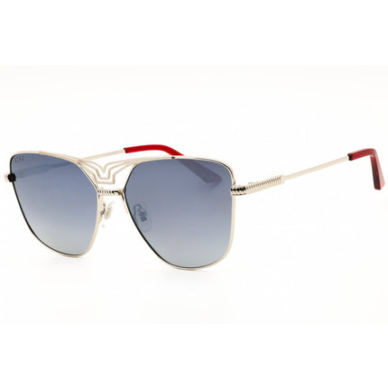 DIFF Eyewear Unisex Sunglasses - Silver Metal Rectangular Full Rim | SDFTHOR 0GRE ,