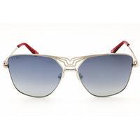 DIFF Eyewear Unisex Sunglasses - Silver Metal Rectangular Full Rim | SDFTHOR 0GRE ,