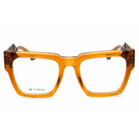 Etro Women's Eyeglasses - Amber Gold Plastic Rectangular Full Rim Frame | 0019 0ETV 00 ,