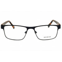 Guess Men's Eyeglasses - Matte Blue Metal Rectangular Full Rim, 55mm | GU50003 091 ,