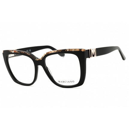 Guess by Marciano Women's Eyeglasses - Black/Beige Acetate Cat Eye Frame | GM50032 005 ,