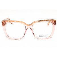 Guess by Marciano Women's Eyeglasses - Pink/Beige Acetate Full Rim Frame | GM50032 074 ,