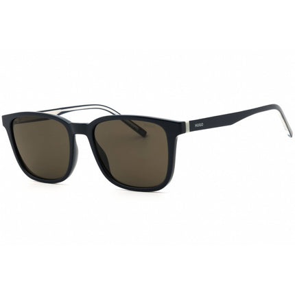 HUGO Men's Sunglasses - Blue Plastic Rectangular Full Rim Frame | HG 1356/S 0PJP IR ,