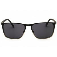 Hugo Boss Men's Sunglasses - Black Metal Rectangular Full Rim | 1004/S/IT 0O6W IR ,