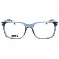 Hugo Boss Men's Eyeglasses - Blue Plastic Rectangular Full Rim Frame | 1602/US 0PJP 00 ,