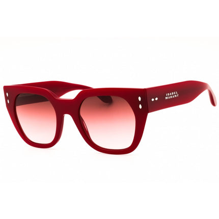 Isabel Marant Women's Sunglasses - Burgundy Plastic Full Rim Frame | IM 0158/S 0LHF UQ ,