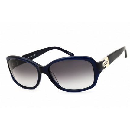 Kate Spade Women's Sunglasses - Navy Plastic Oval Full Rim Frame | Annika/S 0X00 Y7 ,