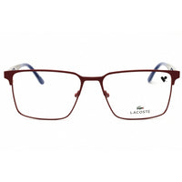 Lacoste Men's Eyeglasses - Matte Burgundy Metal Rectangular Full Rim | L2314N 601 ,