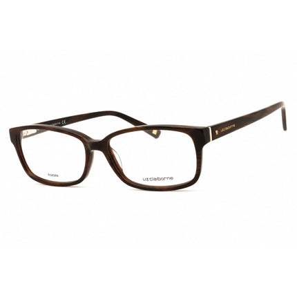 Liz Claiborne Women's Eyeglasses - Brown Havana Acetate Full Rim Frame | L 633 0WR9 00 ,