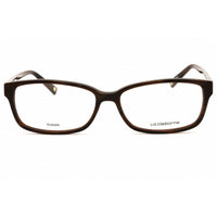 Liz Claiborne Women's Eyeglasses - Brown Havana Acetate Full Rim Frame | L 633 0WR9 00 ,