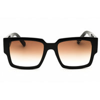 Marc Jacobs Unisex Sunglasses - Black/White Acetate Rectangular Frame | 739/S 080S HA ,