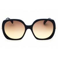 Max Mara Women's Sunglasses - Shiny Blue Acetate Oversized Full Rim Frame | MM0079 90F ,