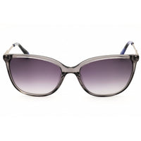 Nine West Women's Sunglasses - Crystal Grey Acetate Oval Full Rim Frame | NW661S 014 ,