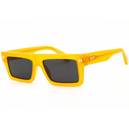 Off White Unisex Sunglasses - Yellow Acetate Full Rim | CHANDLER OERI13ZS25PLA0011807 ,