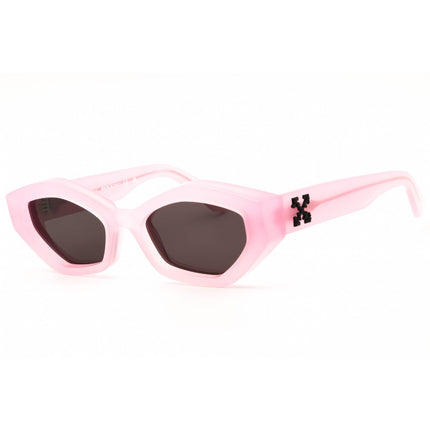 Off White Women's Sunglasses - Pink Acetate Cat Eye Frame | HILO OERI144S25PLA0013007 ,