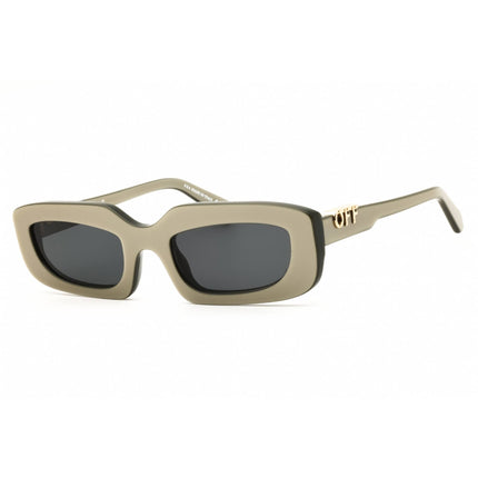 Off White Women's Sunglasses - Grey Acetate Rectangular Full Rim | RENTON13C 6E07 ,