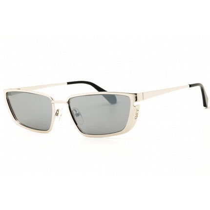 Off White Unisex Sunglasses - Silver Metal Rectangular Full Rim | Richfield 7272 ,