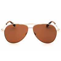 Off White Unisex Sunglasses - Gold Metal Aviator Full Rim Frame | Ruston 122 7664 ,
