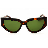Off White Women's Sunglasses - Havana Acetate Cat Eye Full Rim Frame | Seward 116 6065 ,