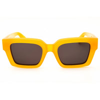 Off White Unisex Sunglasses - Yellow Acetate Rectangular Full Rim | VIRGIL008 1807 ,