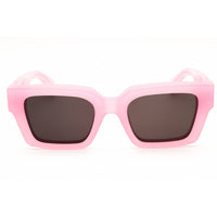Off White Unisex Sunglasses - Pink Acetate Rectangular Full Rim, 50mm | VIRGIL008 3007 ,