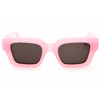 Off White Unisex Sunglasses - Pink Acetate Rectangular Full Rim, 53mm | VIRGIL008 3007 ,