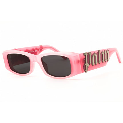 Palm Angels Women's Sunglasses - Pink Plastic Rectangular Shape Full Rim Frame | 3007 ,