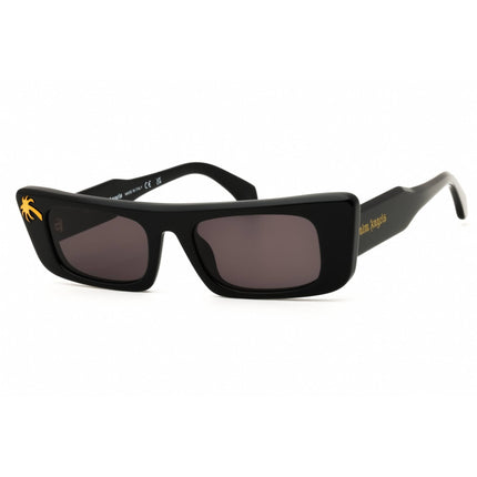 Palm Angels Women's Sunglasses - Black Plastic Rectangular Full Rim Frame | ARVIN 1007 ,