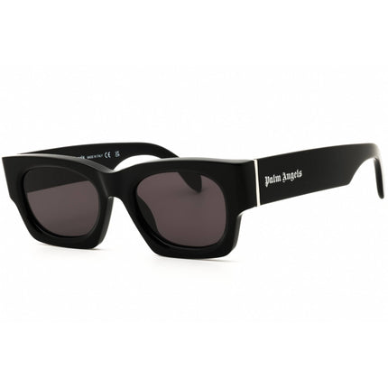Palm Angels Unisex Sunglasses - Black Acetate Rectangular Full Rim Frame | BODIE 1007 ,