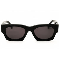 Palm Angels Unisex Sunglasses - Black Acetate Rectangular Full Rim Frame | BODIE 1007 ,