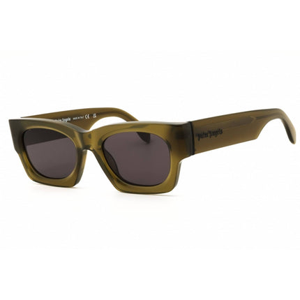 Palm Angels Unisex Sunglasses - Transparent Light Green Acetate Full Rim | BODIE 5907 ,