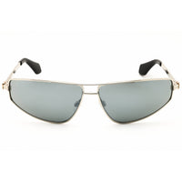 Palm Angels Unisex Sunglasses - Silver Metal Rectangular Full Rim Frame | CLAVEY 7272 ,