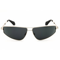Palm Angels Unisex Sunglasses - Silver Metal Rectangular Full Rim Frame | CLAVEY 7207 ,
