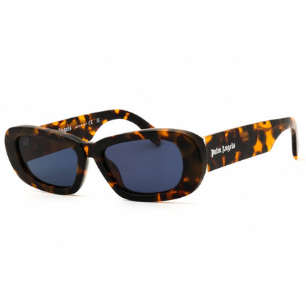 Palm Angels Women's Sunglasses - Havana Acetate Oval Frame | DANA PERI107S25PLA0016045 ,