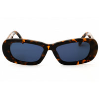 Palm Angels Women's Sunglasses - Havana Acetate Oval Frame | DANA PERI107S25PLA0016045 ,